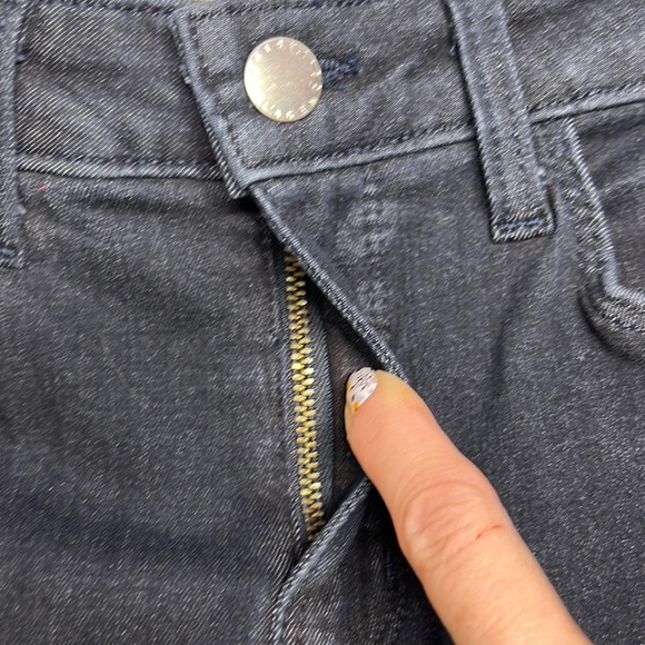 ⭐️L’Agence Marguerite High Waist Skinny Jeans size 25 nwt Dark Graphite - Picture 8 of 9